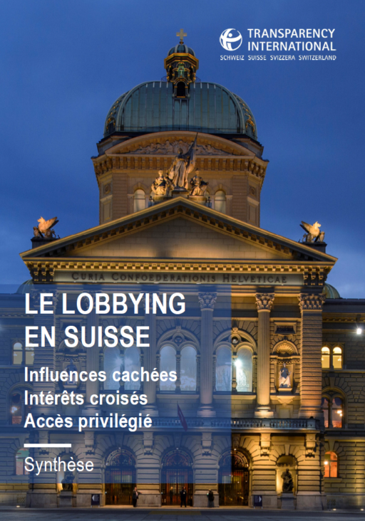 Le lobbying en Suisse – Influences cachées, intérêts croisés, accès privilégié