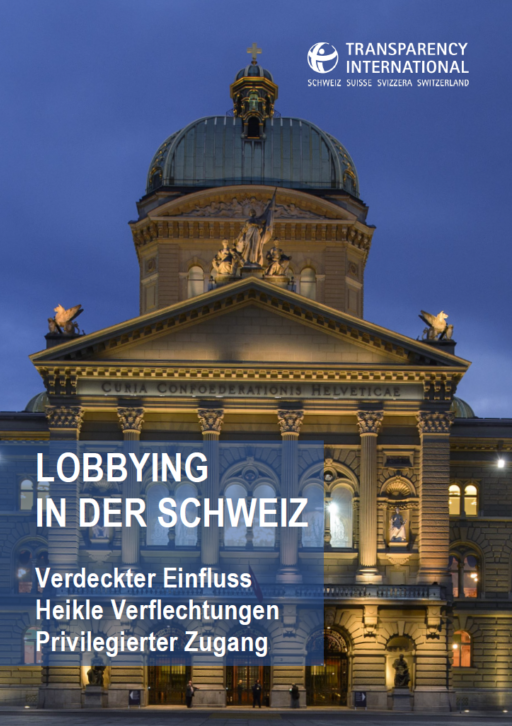 Lobbying in der Schweiz – Verdeckter Einfluss, heikle Verflechtungen, privilegierter Zugang