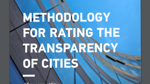 Methodology for rating the transparency of cities