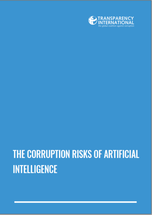 The corruption risks of artificial intelligence