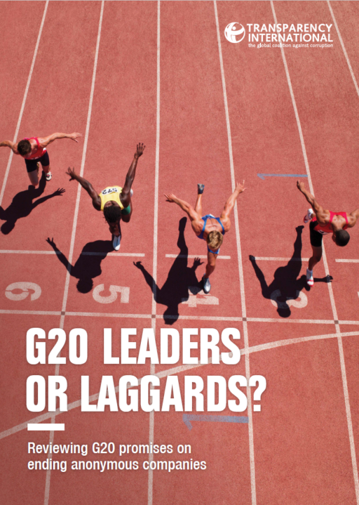 G20 Leaders or laggards? Reviewing G20 promises on ending anonymous companies