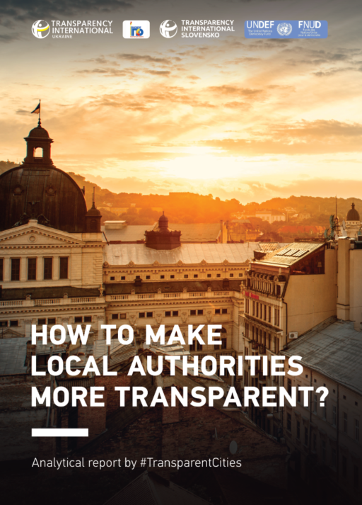 How to Make Ukrainian Local Authorities More Transparent